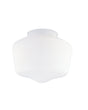 Westinghouse Schoolhouse White Glass Lamp Shade 1 pk
