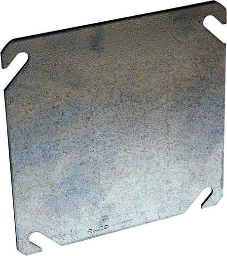 Raco Square Steel 2 gang Box Cover