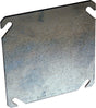 Raco Square Steel 2 gang Box Cover
