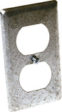 Raco Rectangle Steel 1 gang Box Cover