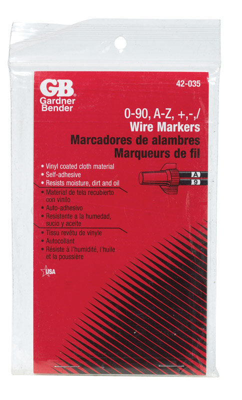 Gardner Bender Wire Marker 1 pk