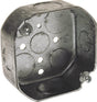 Raco 15-1/2 cu in Octagon Steel 1 gang Junction Box Gray