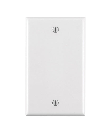 Leviton Smooth White 1 gang Nylon Blank Wall Plate 1 pk