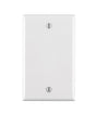 Leviton Smooth White 1 gang Nylon Blank Wall Plate 1 pk