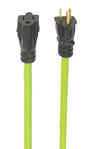 Woods Extreme Green Outdoor 25 ft. L Green Extension Cord 12/3 SJOW
