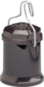 Leviton Plastic Medium Base Keyless Outdoor Socket 1 pk