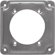 Raco Square Steel 2 gang Box Cover