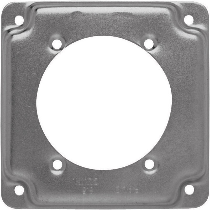 Raco Square Steel 2 gang Box Cover