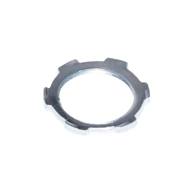 Sigma Engineered Solutions 3 in. D Zinc-Plated Steel Electrical Conduit Locknut For Rigid/IMC 1 pk