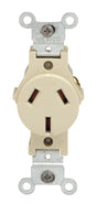 Leviton 20 amps 125 V Ivory Outlet 10-20R 1 pk
