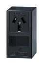 Leviton 50 amps 125/250 V Black Outlet 10-50R 1 pk