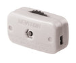 Leviton 6 amps Single Pole Feed Through Switch White 1 pk
