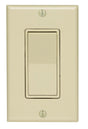 Leviton Decora 15 amps Three Pole Rocker Switch Ivory 1 pk