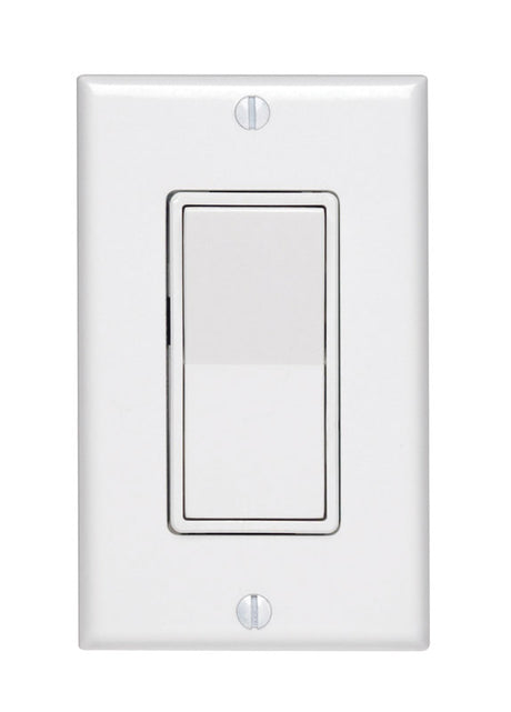 Leviton Decora 15 amps Three Pole Rocker Switch White 1 pk