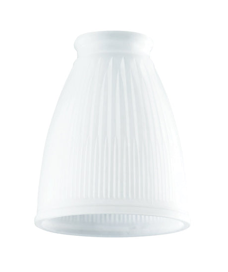 Westinghouse Slightly Flared White Glass Lamp Shade 1 pk