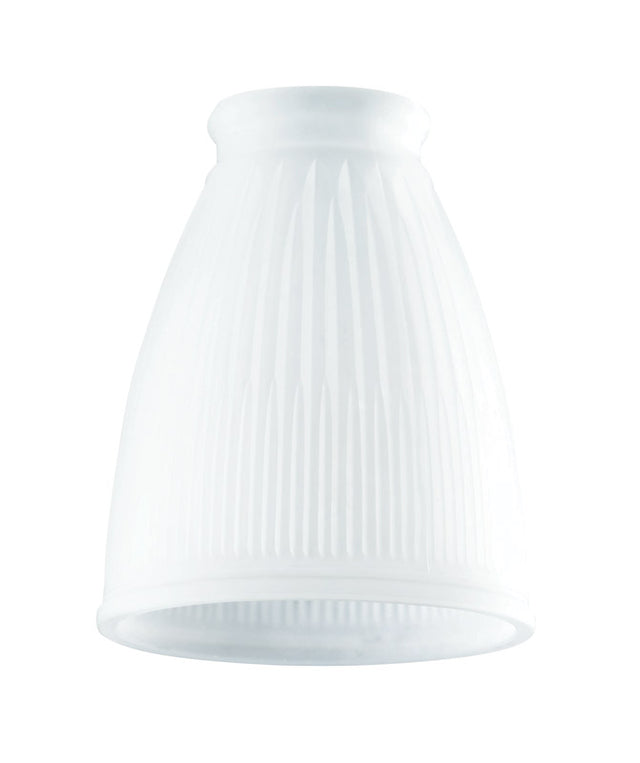 Westinghouse Slightly Flared White Glass Lamp Shade 1 pk