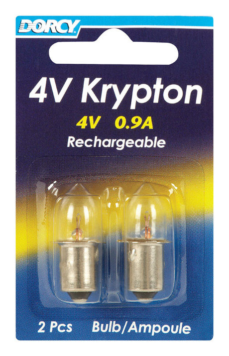 Dorcy Krypton Flashlight Bulb 4 V Bayonet Base
