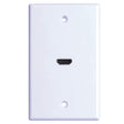 Monster Just Hook It Up White 1 gang Plastic HDMI Wall Plate 1 pk