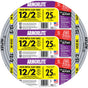 Southwire 25 ft. 12/2 Solid Aluminum Armored MC Cable