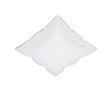 Westinghouse Square White Glass Fan/Fixture Shade 1 pk