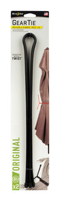 Nite Ize Gear Tie 32 in. L Black Twist Ties 2 pk