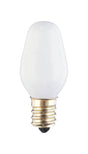 Westinghouse 4 W C7 Specialty Incandescent Bulb E12 (Candelabra) White 2 pk