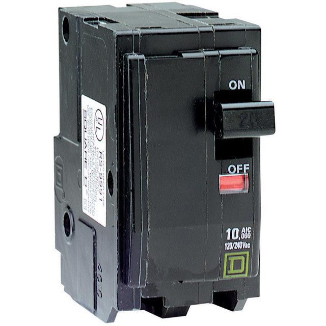 Square D QO 20 amps Plug In 2-Pole Circuit Breaker