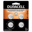 Duracell Lithium Coin DL2016/CR2016 3 V Button Cell Battery 4 pk
