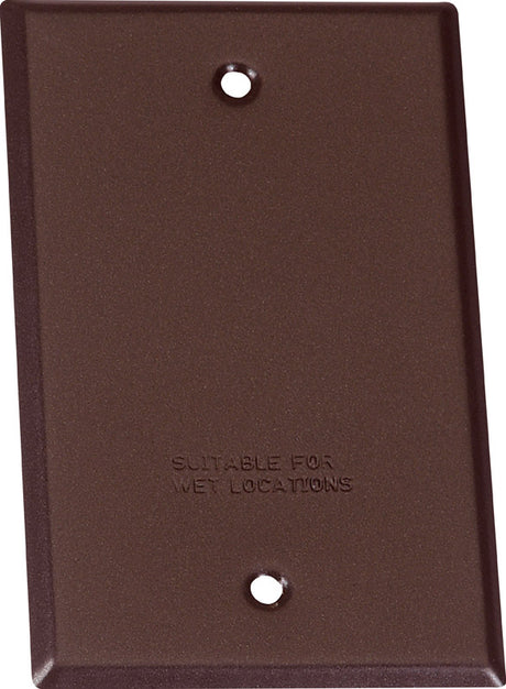 Sigma Engineered Solutions Rectangle Steel 1 gang Flat Box Cover