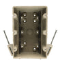 Allied Moulded 46 cu in Rectangle Fiberglass 3 gang Switch Box Beige