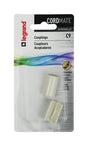 Legrand Cordmate 2 3/4 in. D Plastic Electrical Conduit Coupling For AC, MC and RWFMC Cable 1 pk
