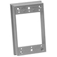 Sigma Engineered Solutions New Work 9.5 cu in Rectangle Metallic Extension Ring Gray