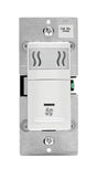 Leviton Decora 3 amps Single Pole Single Pole Humidity Sensor/Fan Control White 1 pk