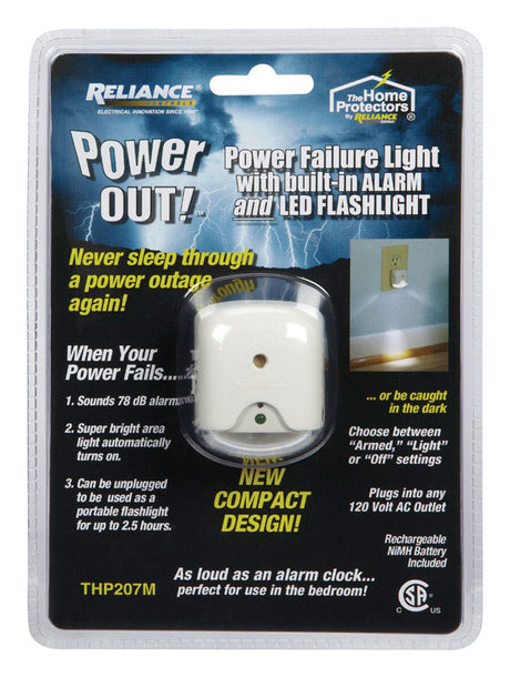 Reliance Controls Power Out 100 lm White LED Flashlight