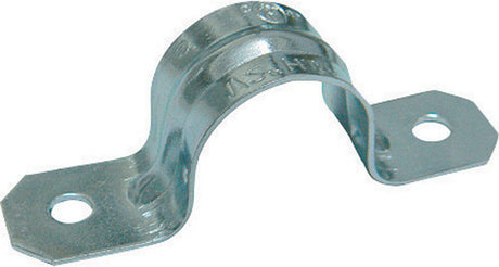 Sigma Engineered Solutions ProConnex 3/4 in. D Zinc-Plated Steel 2 Hole Strap 50 pk