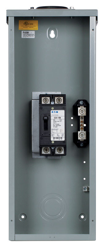 Eaton Cutler-Hammer 200 amps Plug In 2-Pole Mobile Home Breaker Panel