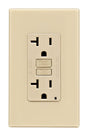 Leviton 20 amps 125 V Ivory GFCI Outlet 5-20R 1 pk
