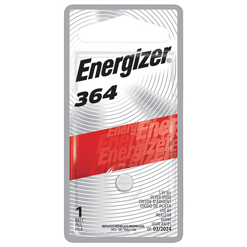 Energizer Silver Oxide 364 1.5 V Electronic/Watch Battery 1 pk