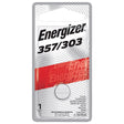 Energizer Silver Oxide 303/357 1.55 V 0.15 mAh Electronic/Watch Battery 1 pk