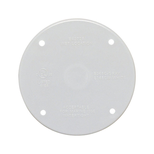 Sigma Engineered Solutions Round Plastic Flat Box Cover