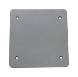 Sigma Engineered Solutions Square Plastic 2 gang Flat Box Cover