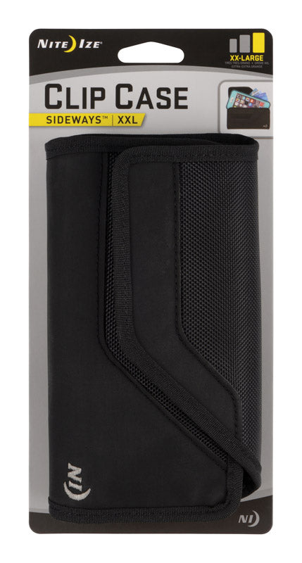 Nite Ize Clip Case Black Sideways Cell Phone Case For Universal