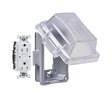 TayMac Rectangle Thermoplastic GFCI Outlet Kit