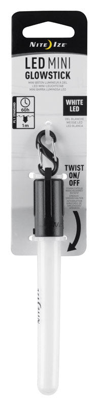 Nite Ize Mini Glowstick 60 lm White LED Glow Stick AG-3 Battery