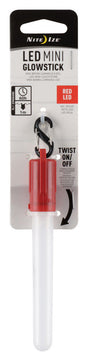 Nite Ize Mini Glowstick 60 lm Red LED Glow Stick AG-3 Battery