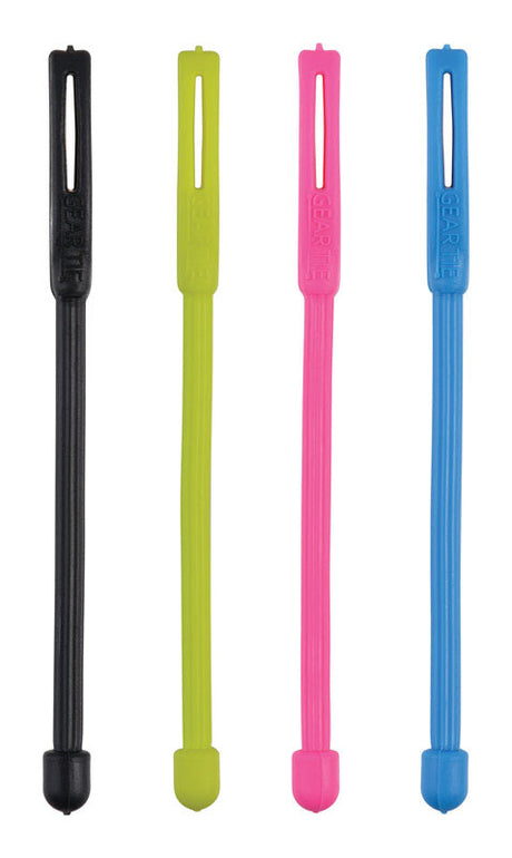 Nite Ize Gear Tie 3 in. L Assorted Twist Ties 4 pk