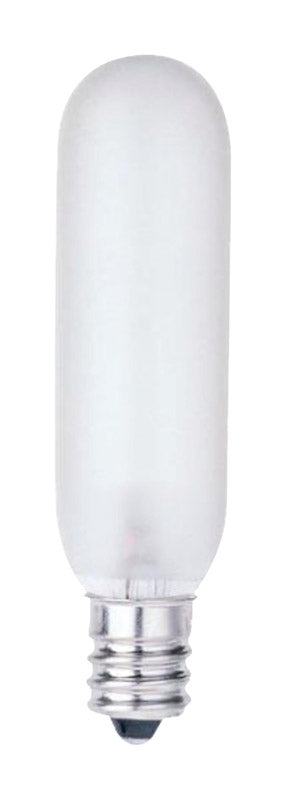 Westinghouse 15 W T6.5 Tubular Incandescent Bulb E12 (Candelabra) Warm White 1 pk