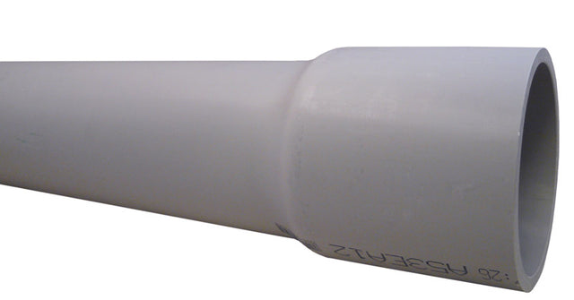 Cantex 1-1/2 in. D X 10 ft. L PVC 80 schedule Electrical Conduit For Rigid