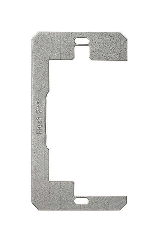 Raco Flush-Fit Metallic 1 gang Die-Cast Metal Duplex Device Leveling Plate 3 pk