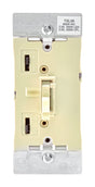 Leviton Ivory 600 W Toggle Dimmer Switch 1 pk